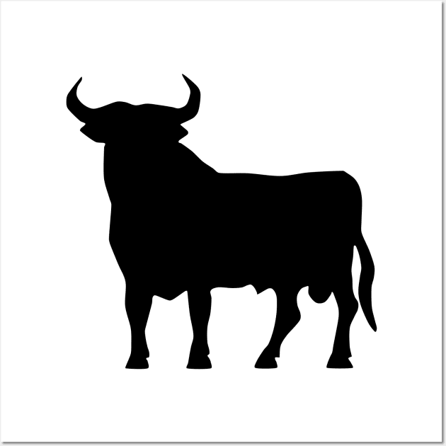 The Bull Wall Art by ilrokery